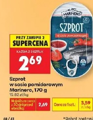 Szprot w sosie pomidorowym Marinero