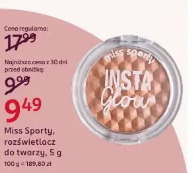 Miss Sporty, rozświetlacz do twarzy