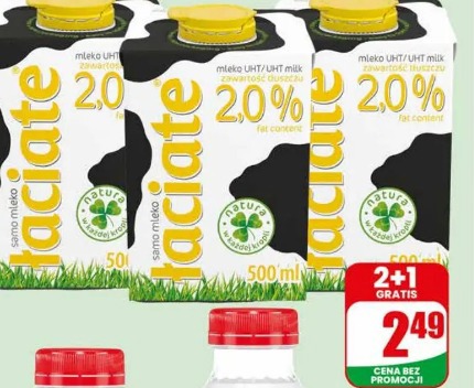 Mleko UHT 2% Łaciate