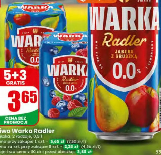 Piwo Warka Radler