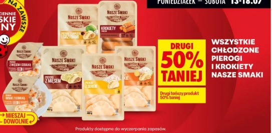 Wszystkie chłodzone pierogi i krokiety Nasze Smaki