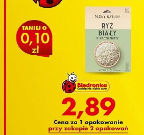 Ryż biały długoziarnisty Plony Natury