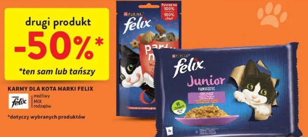 Karmy dla kota marki Felix