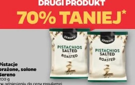 Pistacje prażone, solone Sereno
