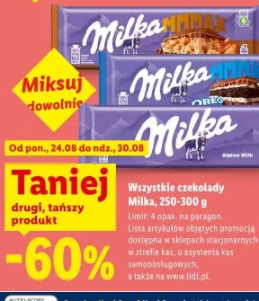 Milka Wszystkie czekolady