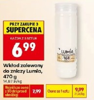 Wkład zalewany do zniczy Lumia