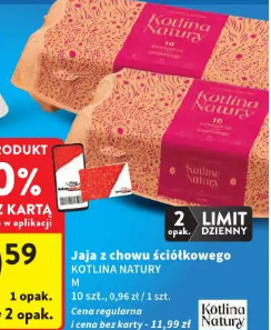 Jaja z chowu ściółkowego Kotlina Natury