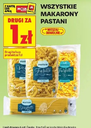 Wszystkie makarony Pastani
