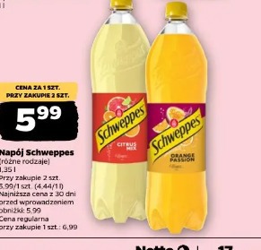 Napój Schweppes