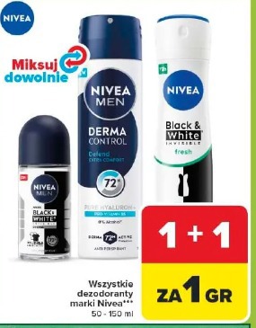 Wszystkie dezodoranty marki Nivea