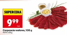 Carpaccio wołowe