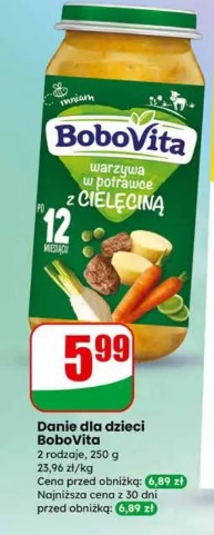 Danie dla dzieci BoboVita