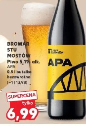 Browar Stu Mostów Piwo 5.1% alk. APA