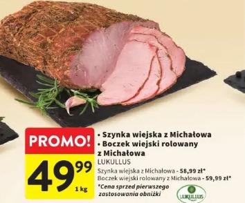 Szynka wiejska z Michałowa / Boczek wiejski rolowany z Michałowa LUKULLUS
