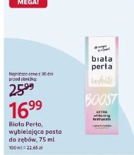 Biała Perła, wybielająca pasta do zębów, 75 ml