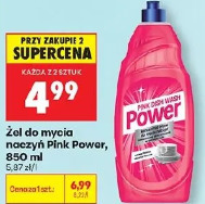 Żel do mycia naczyń Pink Power