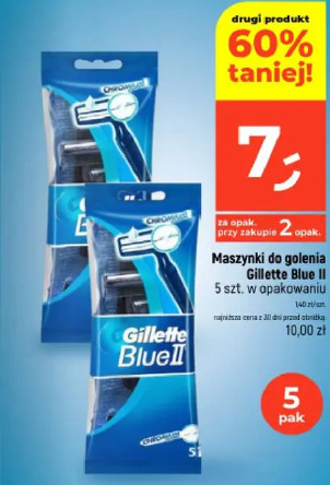 Maszynki do golenia Gillette Blue II