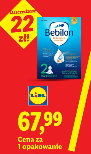 Bebilon Advance 2 mleko następne po 6 m-cu Nutricia