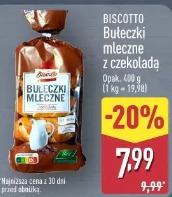 Biscotto Bułeczki mleczne z czekoladą