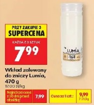 Wkład zalewany do zniczy Lumia, 470 g