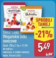 Sweet Land Wegańskie żelki owocowe