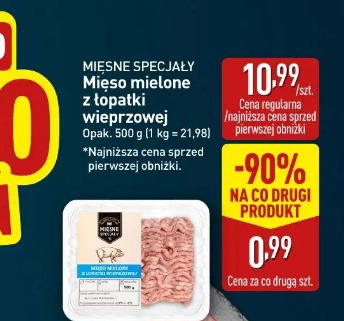 Mięsne Specjały Mięso mielone z łopatki wieprzowej