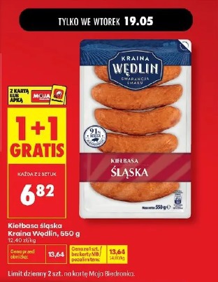 Kiełbasa śląska Kraina Wędlin