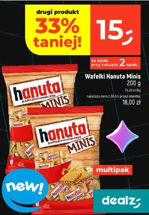 Wafelki Hanuta Minis