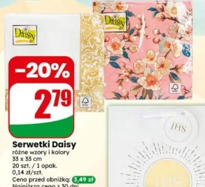 Serwetki Daisy