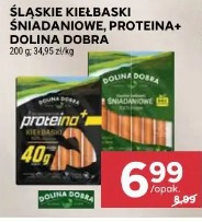 Śląskie kiełbaski śniadaniowe, Proteina+ Dolina Dobra