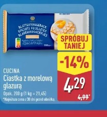 Cucina Ciastka z morelową glazurą