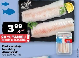 Filet z mintaja bez skóry Abramczyk