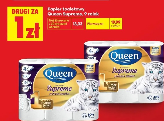 Queen Supreme papier toaletowy