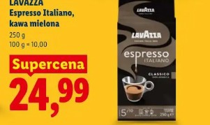 Lavazza Espresso Italiano, kawa mielona