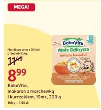 BoboVita, makaron z marchewką i kurczakiem