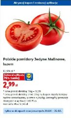 Polskie pomidory Jedyne Malinowe