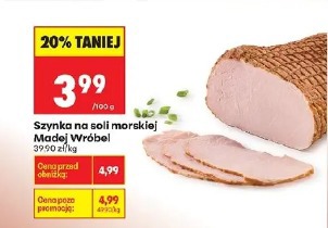 Szynka na soli morskiej Madej Wróbel
