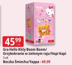 Gra Hello Kitty Boom Boom/Grzybobranie w zielonym raju/Hapi Kapi Trefl Beczka Śmiechu/Yappa