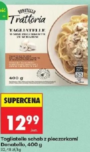 Tagliatelle schab z pieczarkami Donatello