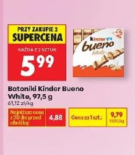 Batoniki Kinder Bueno White