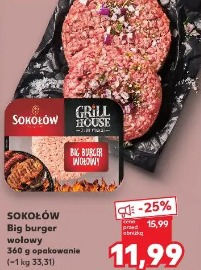 Sokołów Big burger wołowy