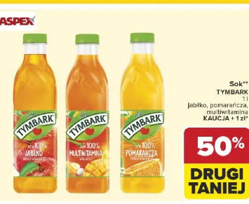 Tymbark sok jabłko, pomarańcza, multiwitamina