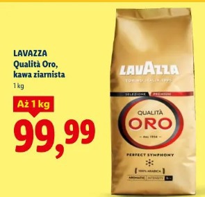 Lavazza Qualità Oro, kawa ziarnista