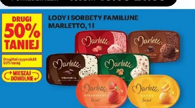 Lody i sorbety familijne Marletto