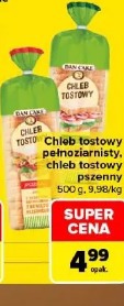 Chleb tostowy pełnoziarnisty, chleb tostowy pszenny Dan Cake