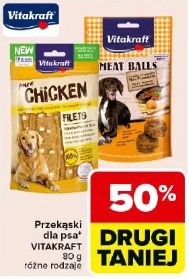 Pure chicken, meat balls przekąski dla psa VITAKRAFT