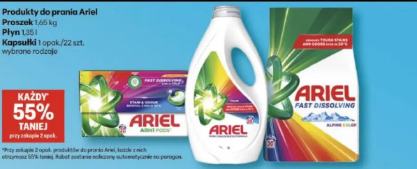 Produkty do prania Ariel