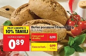 Bułka poranna fitness
