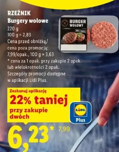 Rzeźnik Burgery wołowe