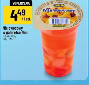 Mix owocowy w galaretce Neo El-Harko